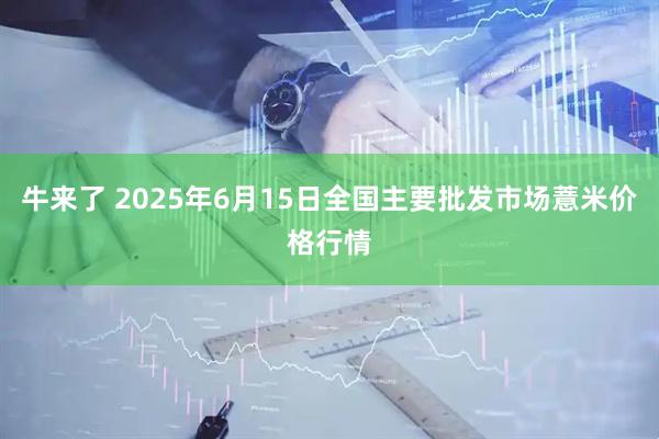 牛来了 2025年6月15日全国主要批发市场薏米价格行情