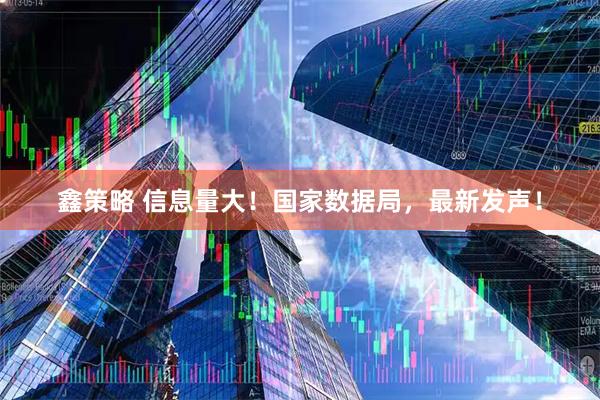 鑫策略 信息量大！国家数据局，最新发声！