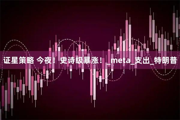 证星策略 今夜！史诗级暴涨！_meta_支出_特朗普